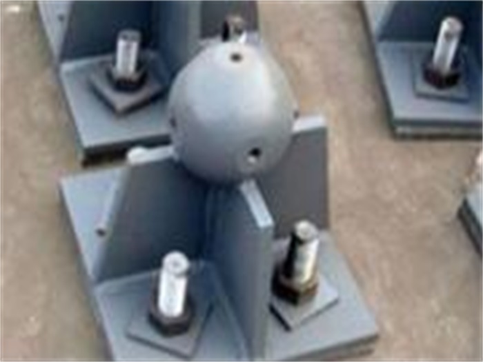 柳州螺栓球网架支座