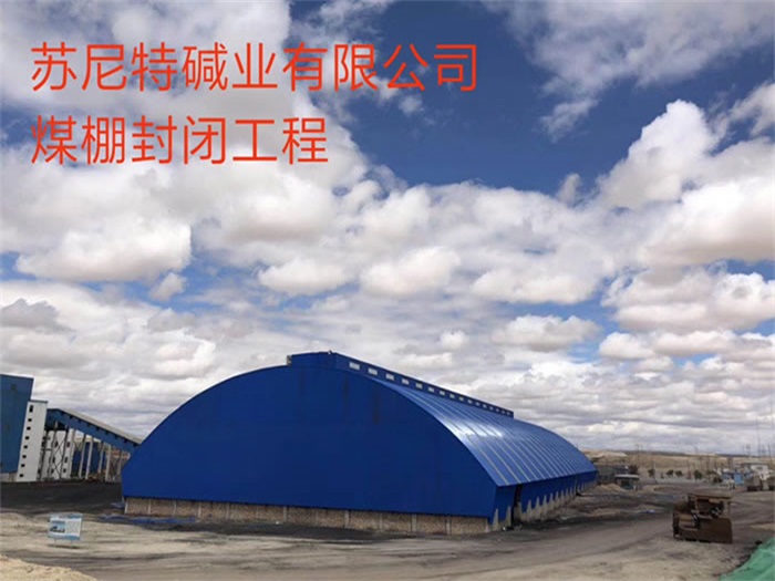 柳州碱业有限公司煤棚封闭工程